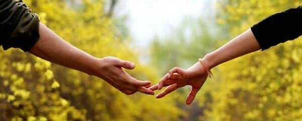 Couple getting together