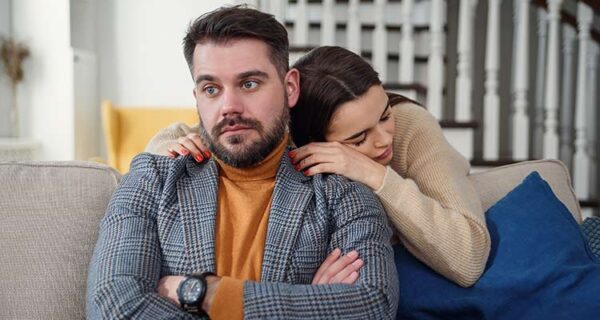 man feels guilty in relationship