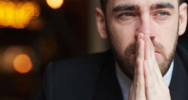 Real man also cry. It's okay for men to cry