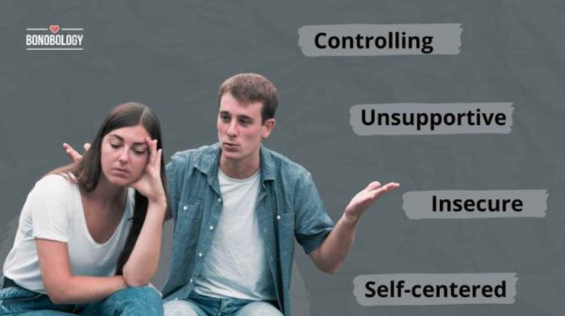 selfish boyfriend