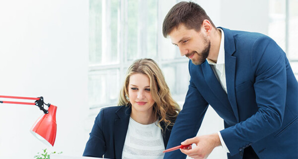how to flirt with a guy at work