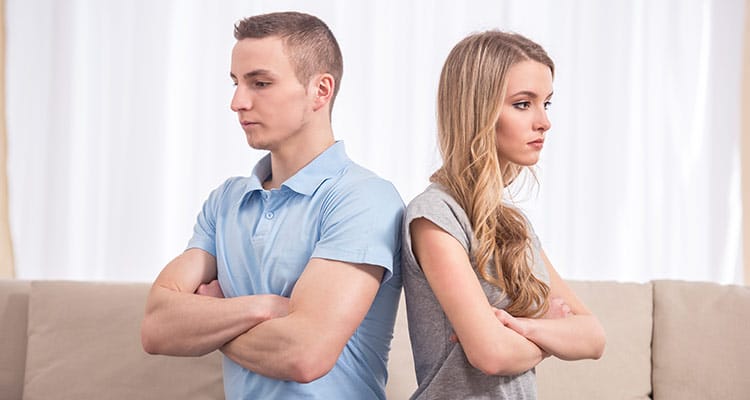 All couples go through their share of unpleasant moments