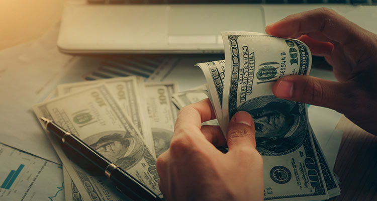 Counting money