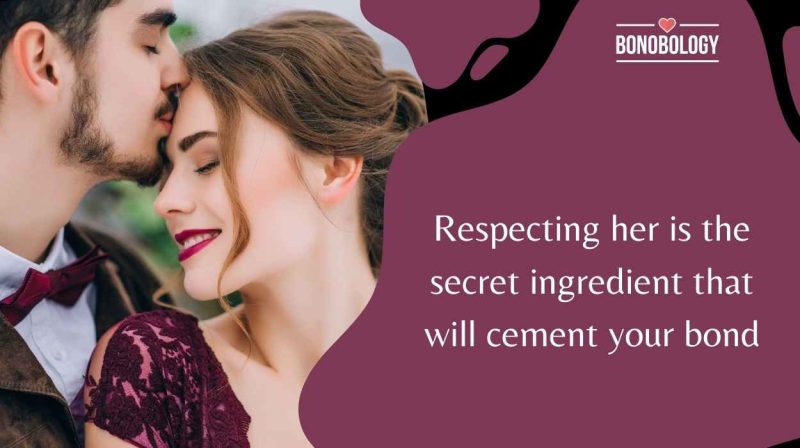 respect a woman in a relationship