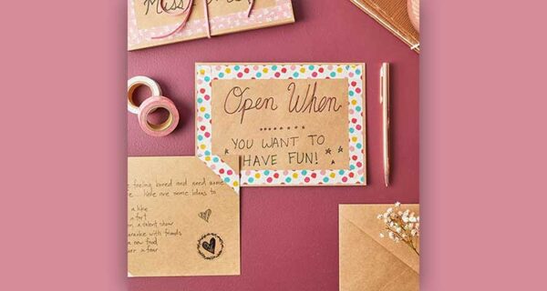 diy gifts for girlfriend- open when letters