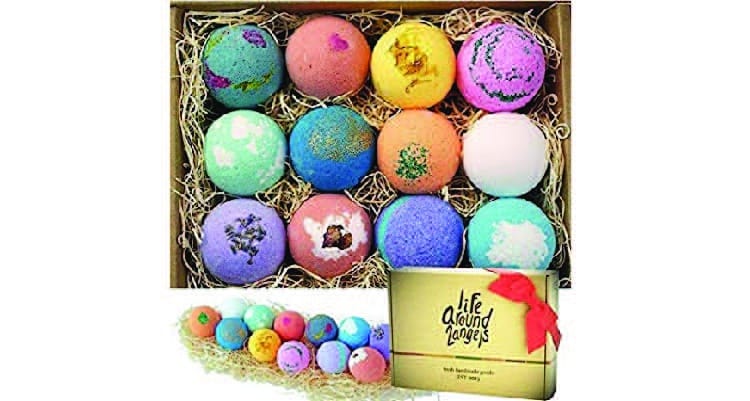 best friend gifts bath bomb gift set