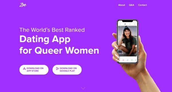 best lesbian dating apps - zoe