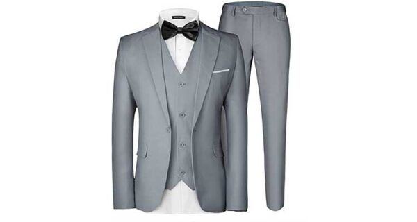 grey suits for groom wedding