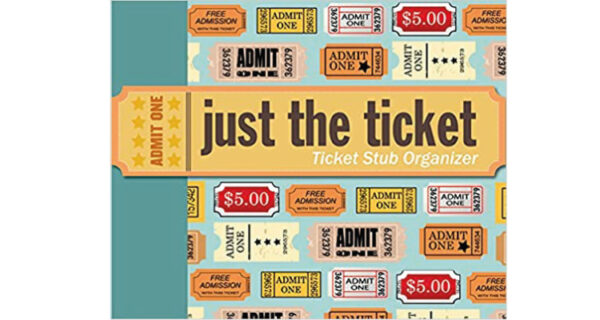 gift ideas for musicians,-ticket stub organizer