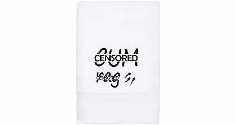 funny presents for boyfriend hand towel