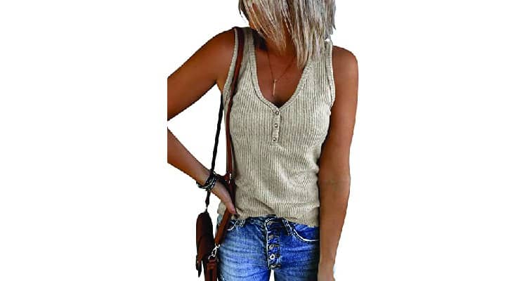 Ribbed tank top-valentine's date outfit