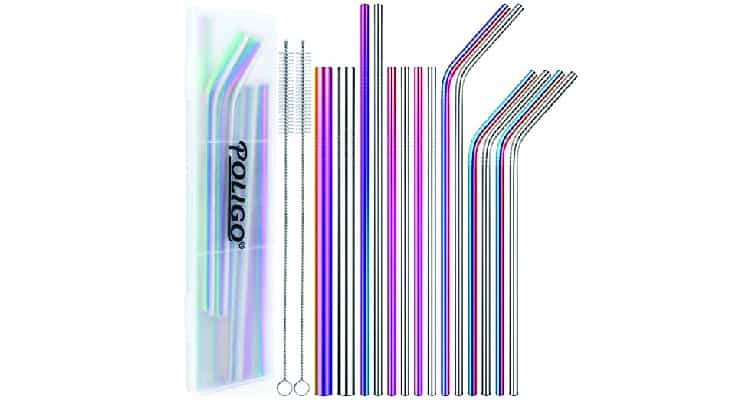 sustainable gifts for her steel straws