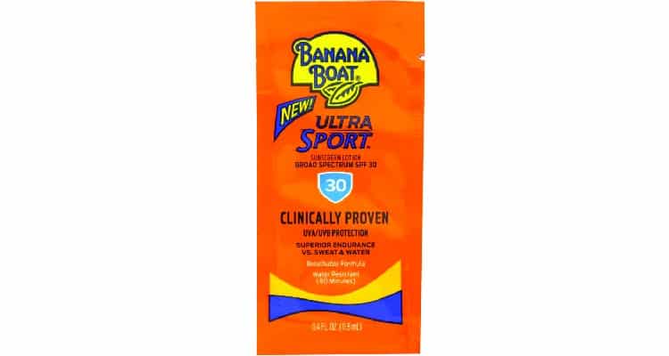 Sunscreen lotion destination wedding gifts