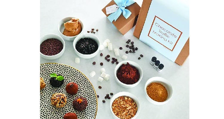 Chocolate truffle making kit