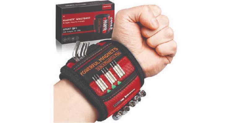 Wristband tool belt