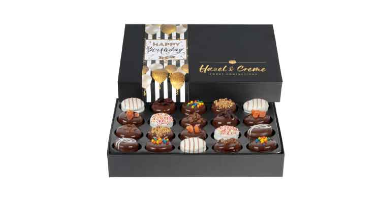 Hazel and Creme chocolate-covered cookies set best chocolate gifts