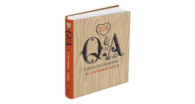 Q&A a day 3-year journal for two people