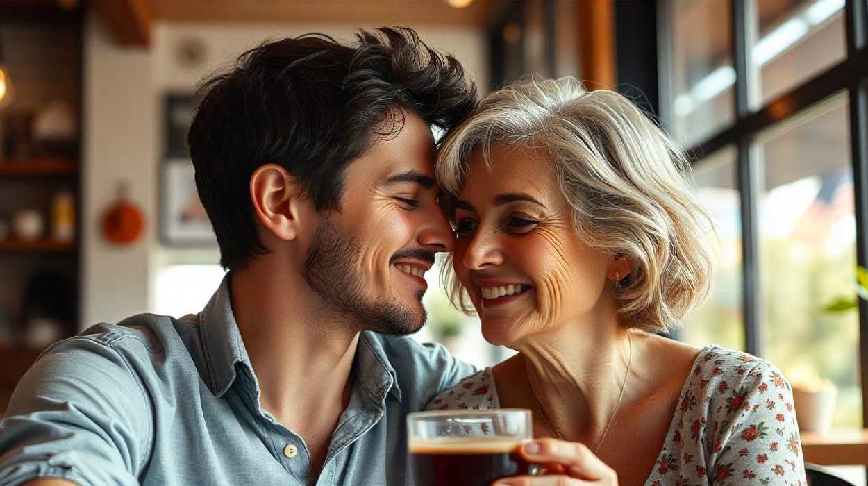 signs an older woman wants you to make a move