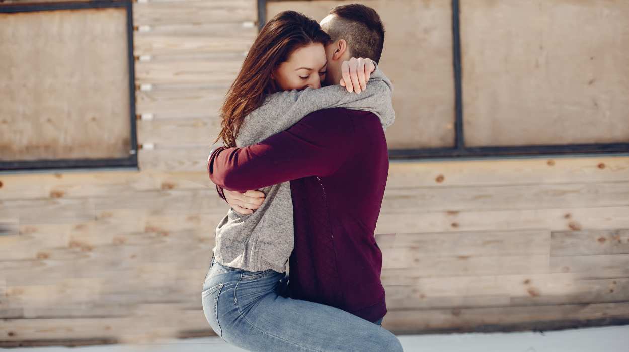 The catcher hug