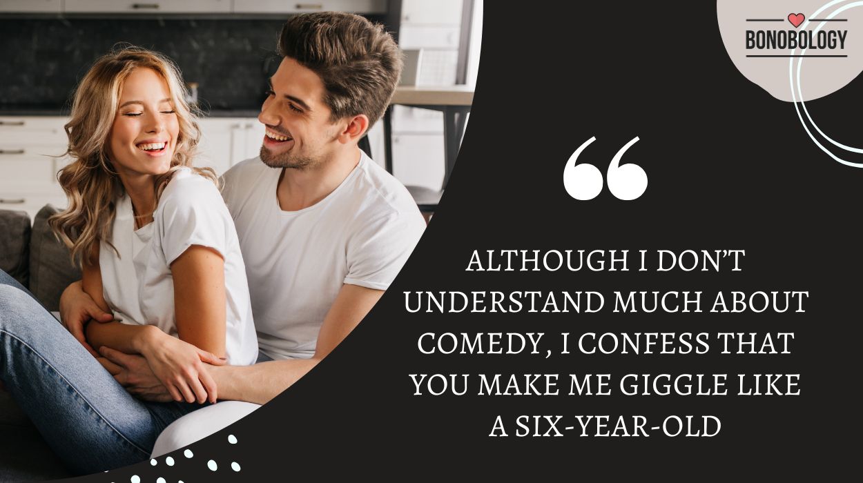 things to say to your husband to make him smile
