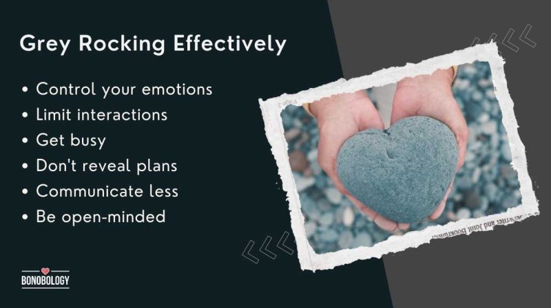 Grey rock method