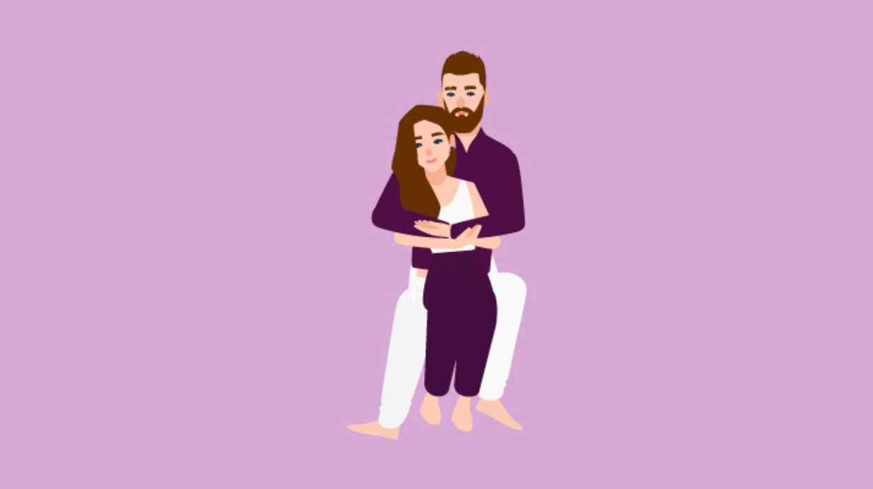 nestling doll: platonic cuddling position