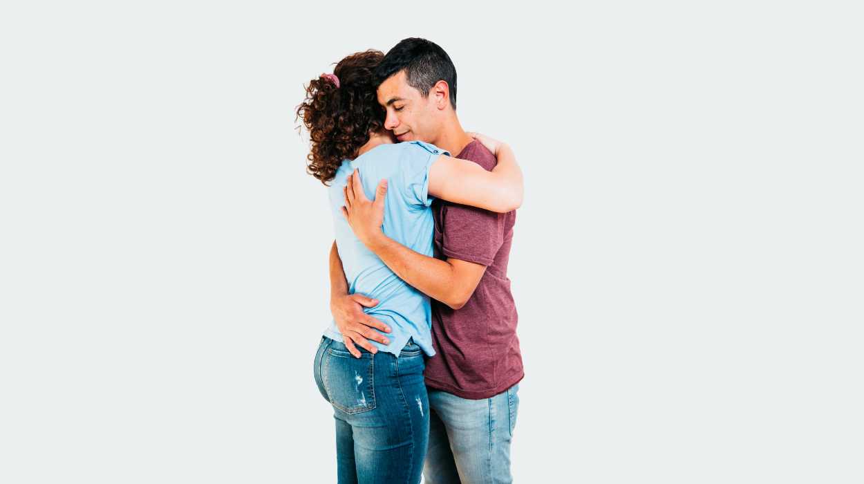 full body hug