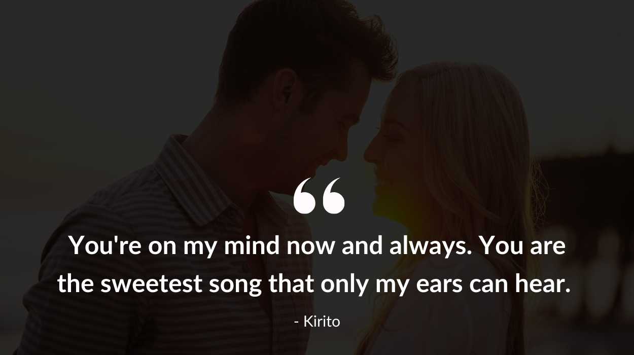 I can't stop thinking about you quotes