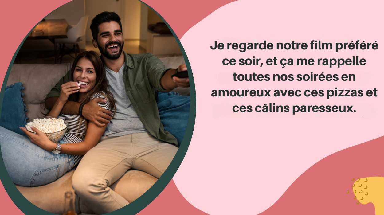 Soirée cinéma en couple